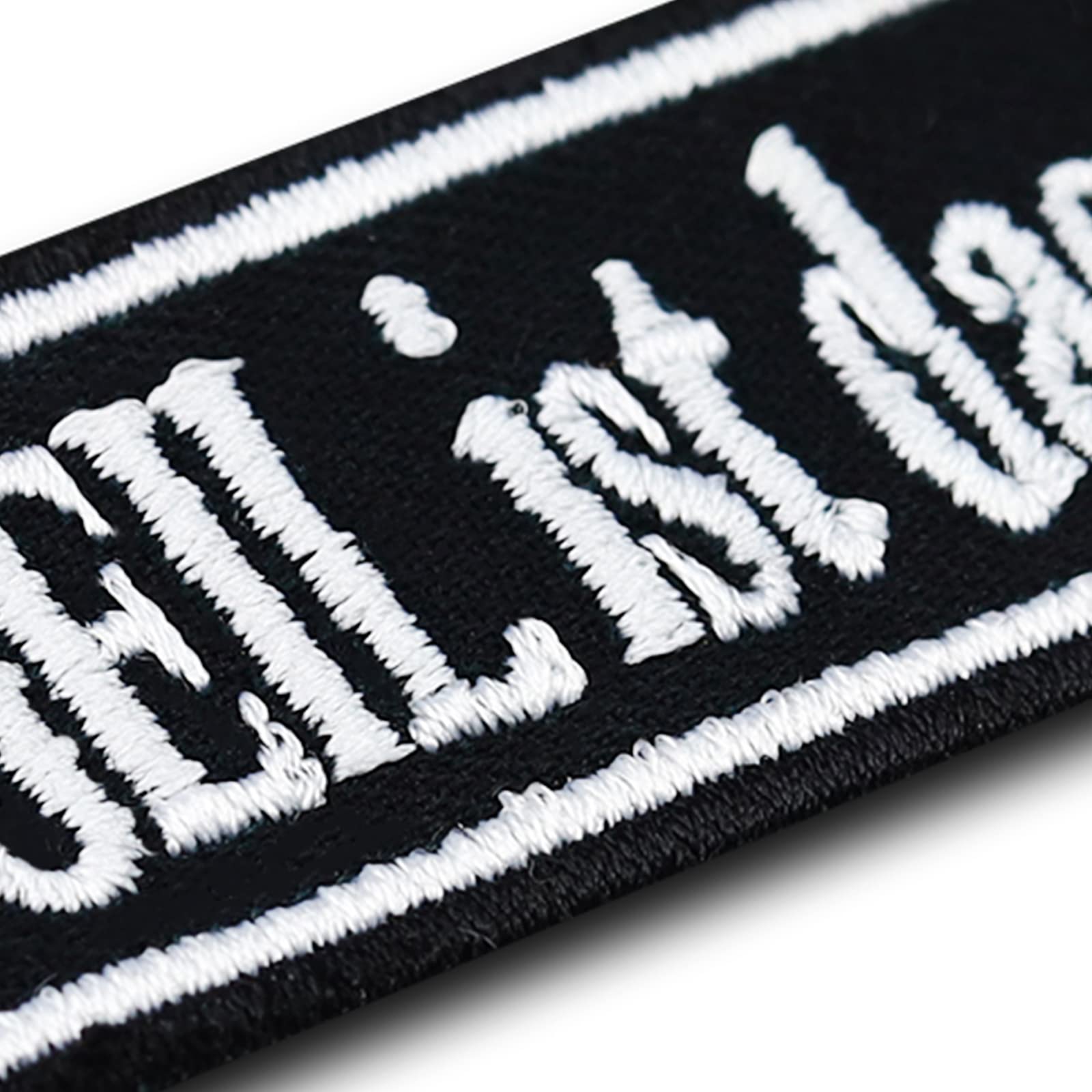Toppa heavy metal: SMILE - It's gonna get worter stiratore biker patch