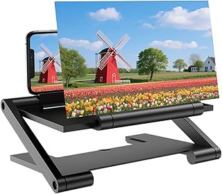 Lupa de : Amplificador Plegable 3D, función de Lupa de para teléfono Inteligente, Detalle de ampliado y Claro, Accesorio...
