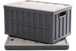 Space-Saving Solution: Citylife 64L Foldable Crate