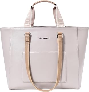 Lino Perros Women's Color-Blocked Commuter Tote Bag Price In India