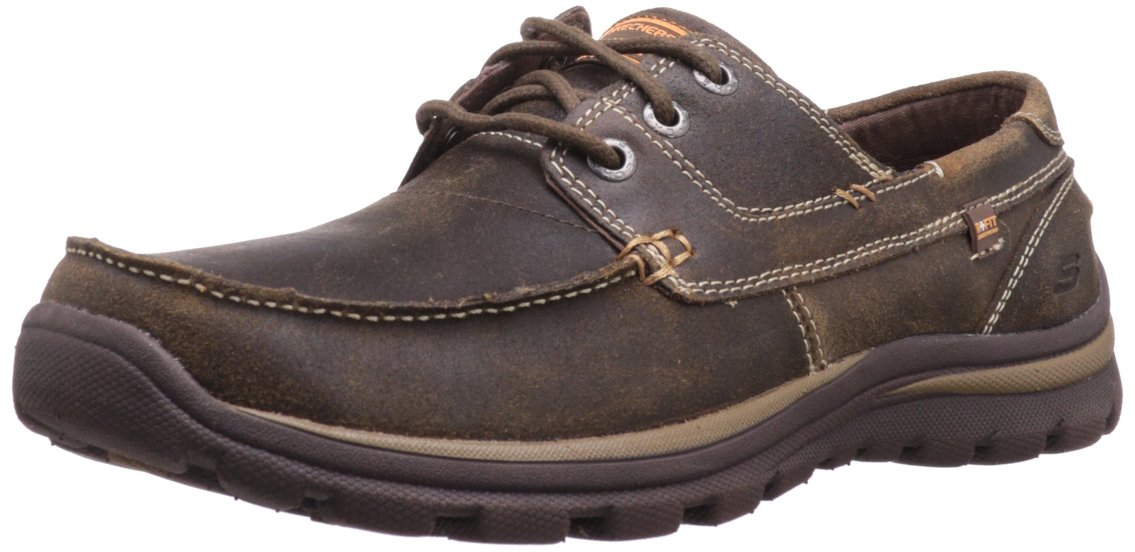 Skechers USA Men's Relaxed Fit Memory Foam Superior-Tevin Oxford