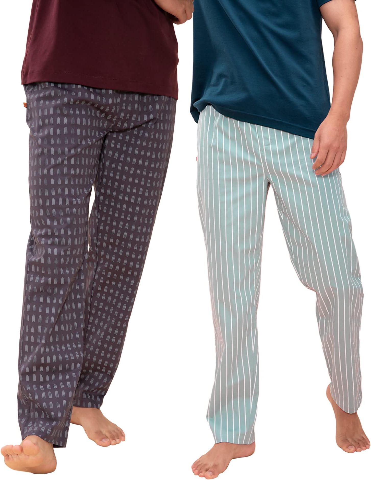 DAMENSCH The Stretch Men's Woven Cotton Tapered Fit Pyjama Pants