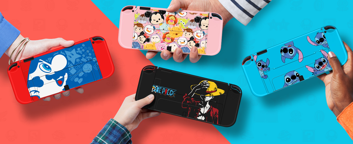 Amazon.com: Xinocy (2in1 for Nintendo Switch OLED Case +24 Switch