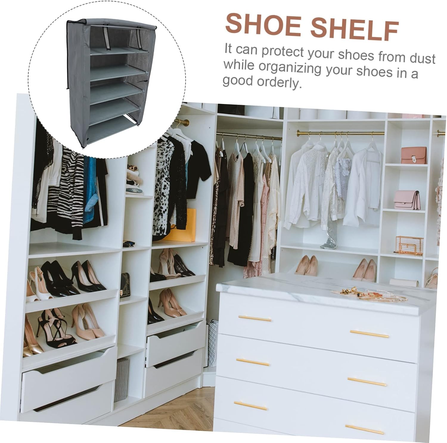 Dustproof Shoe Cabinet Over The Door Rack Organizer Small Shoe Storage