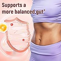 Vista 5 de Fiber Gummies with Probiotics,10G Fiber per Serving No Sugar Added Apple Flavor, with 10 Billion CFU Probiotics Blend, Apple Cider Vinegar, Vitamin