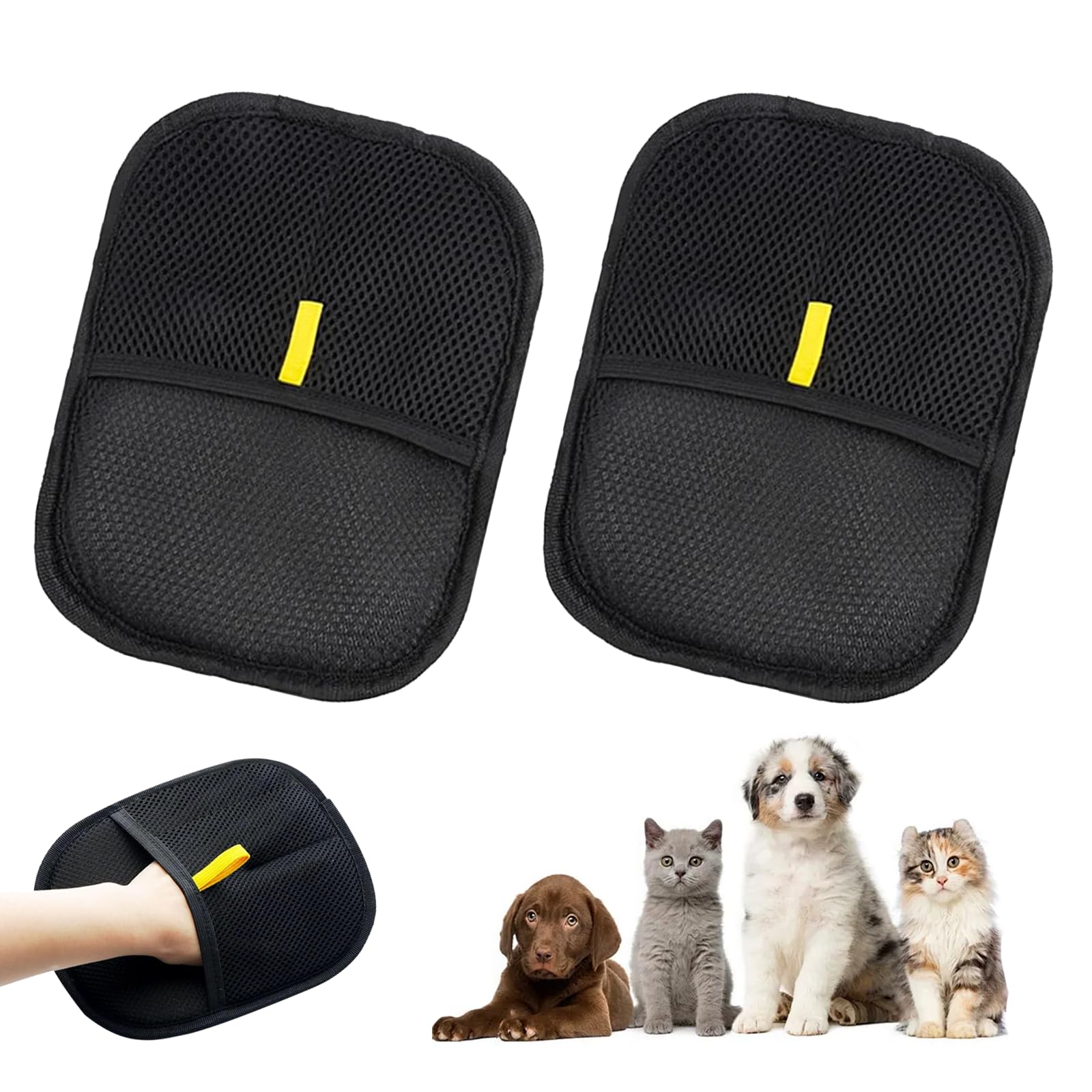 Fellmagnet Handschuhe - Entfernen Tierhaare Von Möbeln Und Kleidung