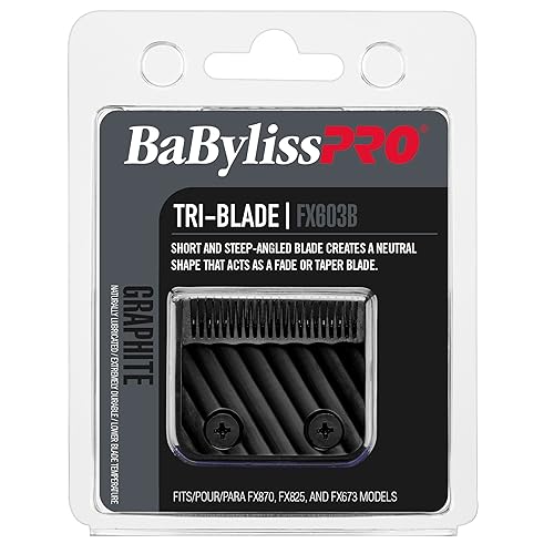 Miniatura 5 de BaBylissPRO - Cortadora de repuesto para cortadoras FX870, FX825, FX673 y la mayoría de sistemas de cuchillas de 2 agujeros