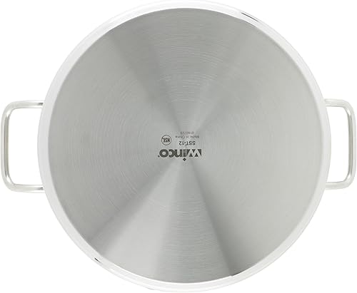 Vista 34 de Winware cacerolas de acero inoxidable, Plateado