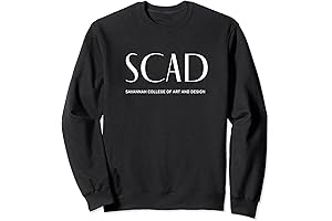 SCAD College Sweatshirt Showcases Art Deco Style of Savannah