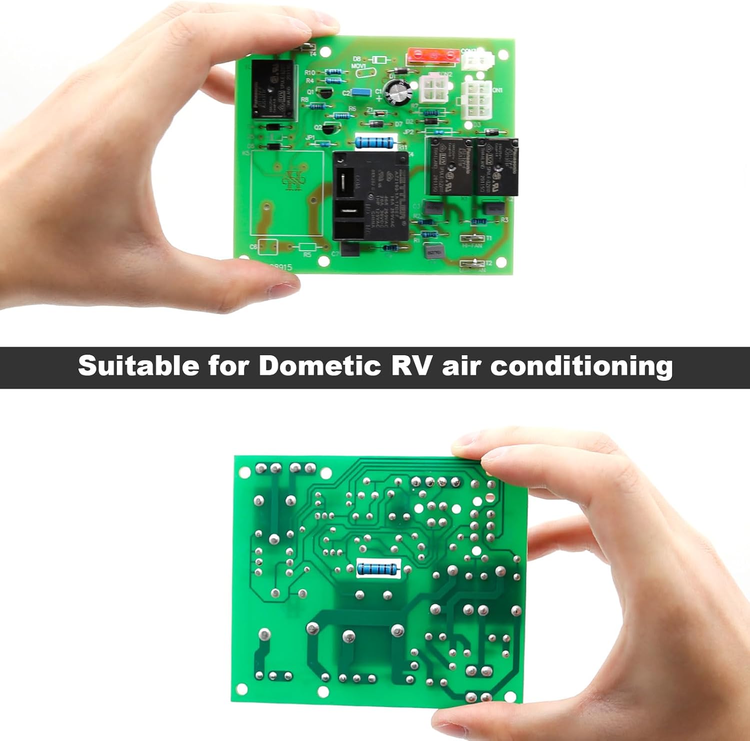 3106996022 RV Air Conditioner Relay Board Kit replacement for Dometic 3106997.004 3106997.020 3106997.012 Heat & Cool Analog Thermostat Control Circuit Relay Board Kit