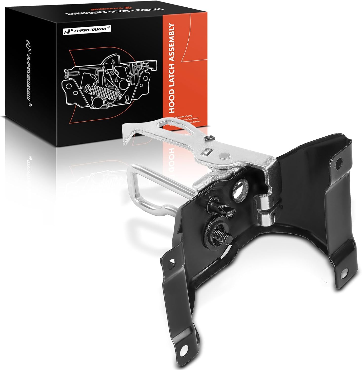 A-Premium Hood Latch Lock Compatible with BMW X5 2007-2013, X6 2008-2014, Front Hood Lock Engine Bonnet Latch Assembly