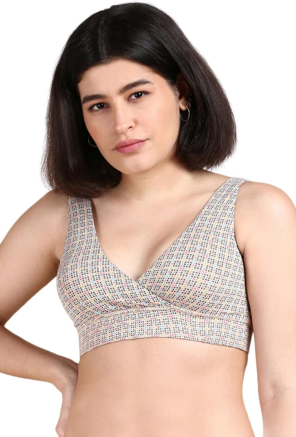&Circus Maternity Bra | Nursing Bra for Women | Pull Down Feeding Bra | Non Padded Bra for Women Slip On | Tencel Micromodal