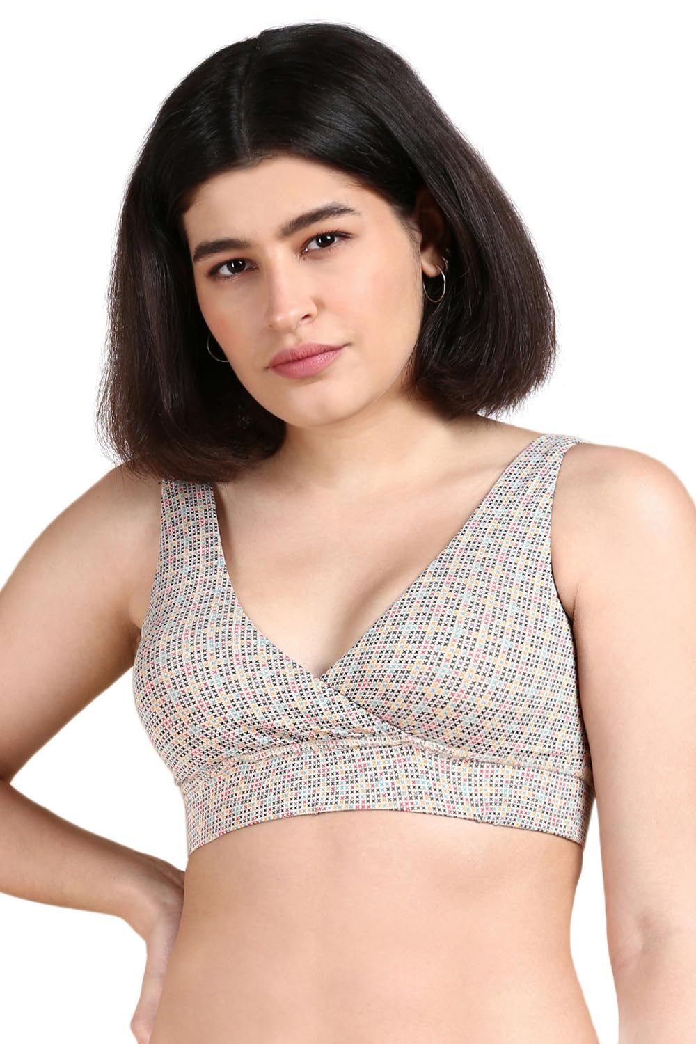 &Circus Maternity Bra | Nursing Bra for Women | Pull Down Feeding Bra | Non Padded Bra for Women Slip On | Tencel Micromodal