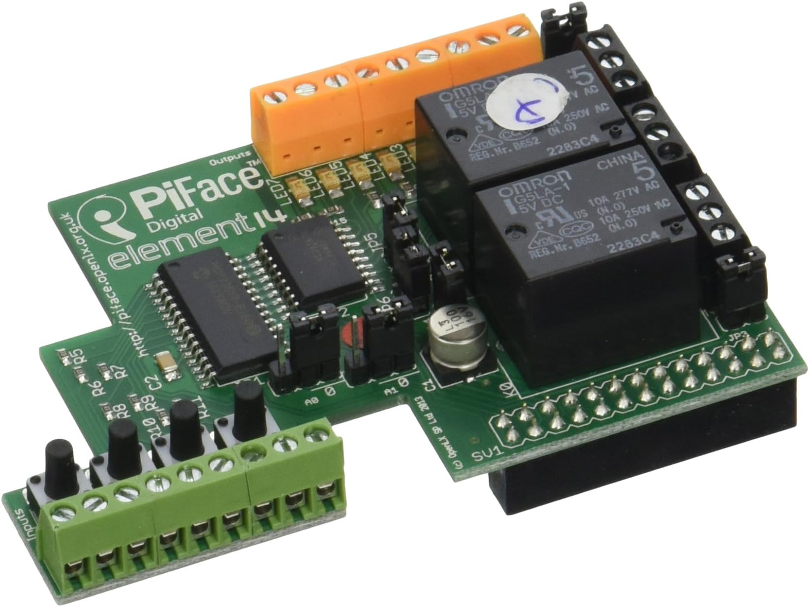 PIFACE PIFACE CONTROL & DISPLAY PIFACE CONTROL & DISPLAY BOARD