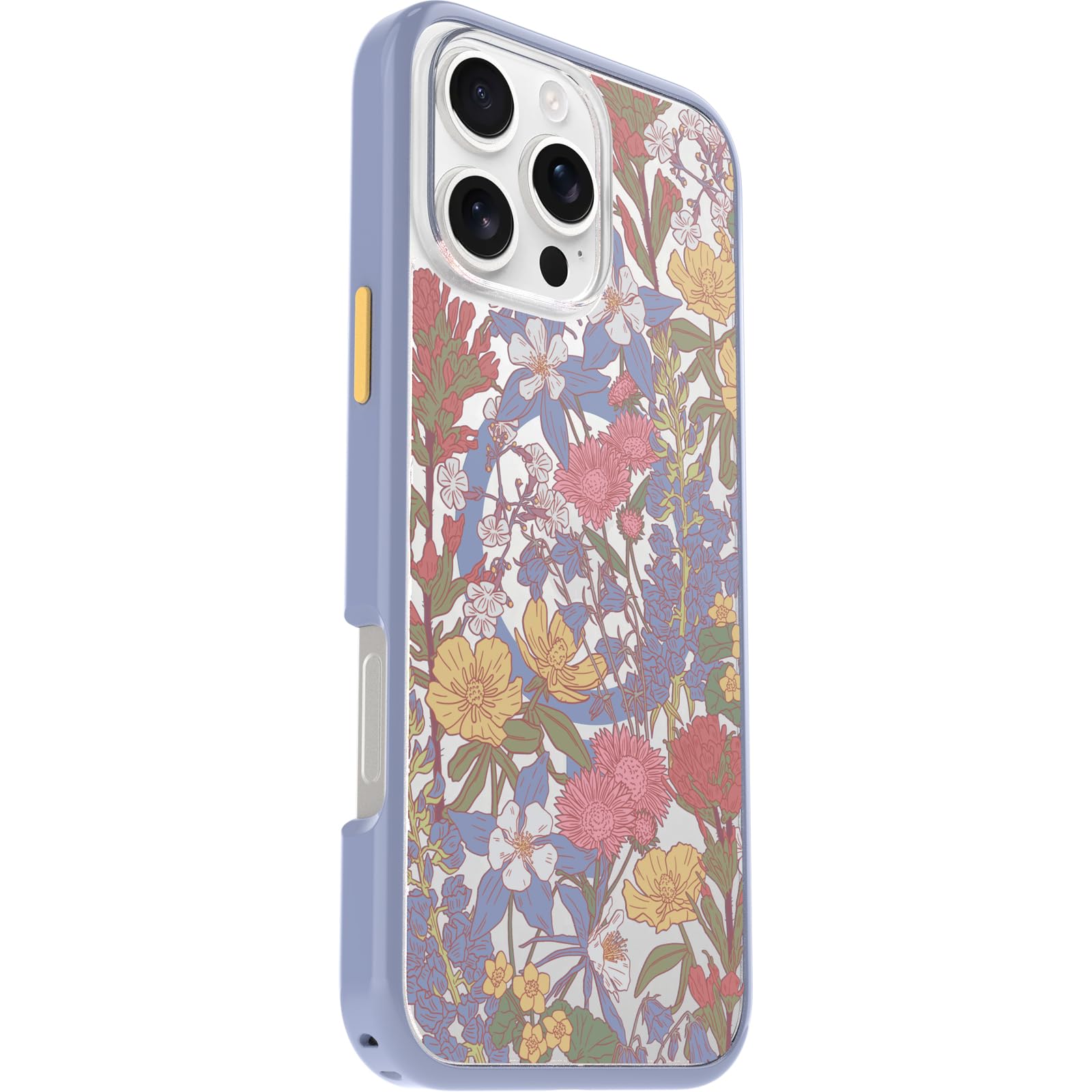 OtterBox Cover per Apple iPhone 16 Pro Max Symmetry Seires Clear MagSafe, resistente a shock e cadute fino; sottile, testata 3x norme MIL-STD 810G, Viola