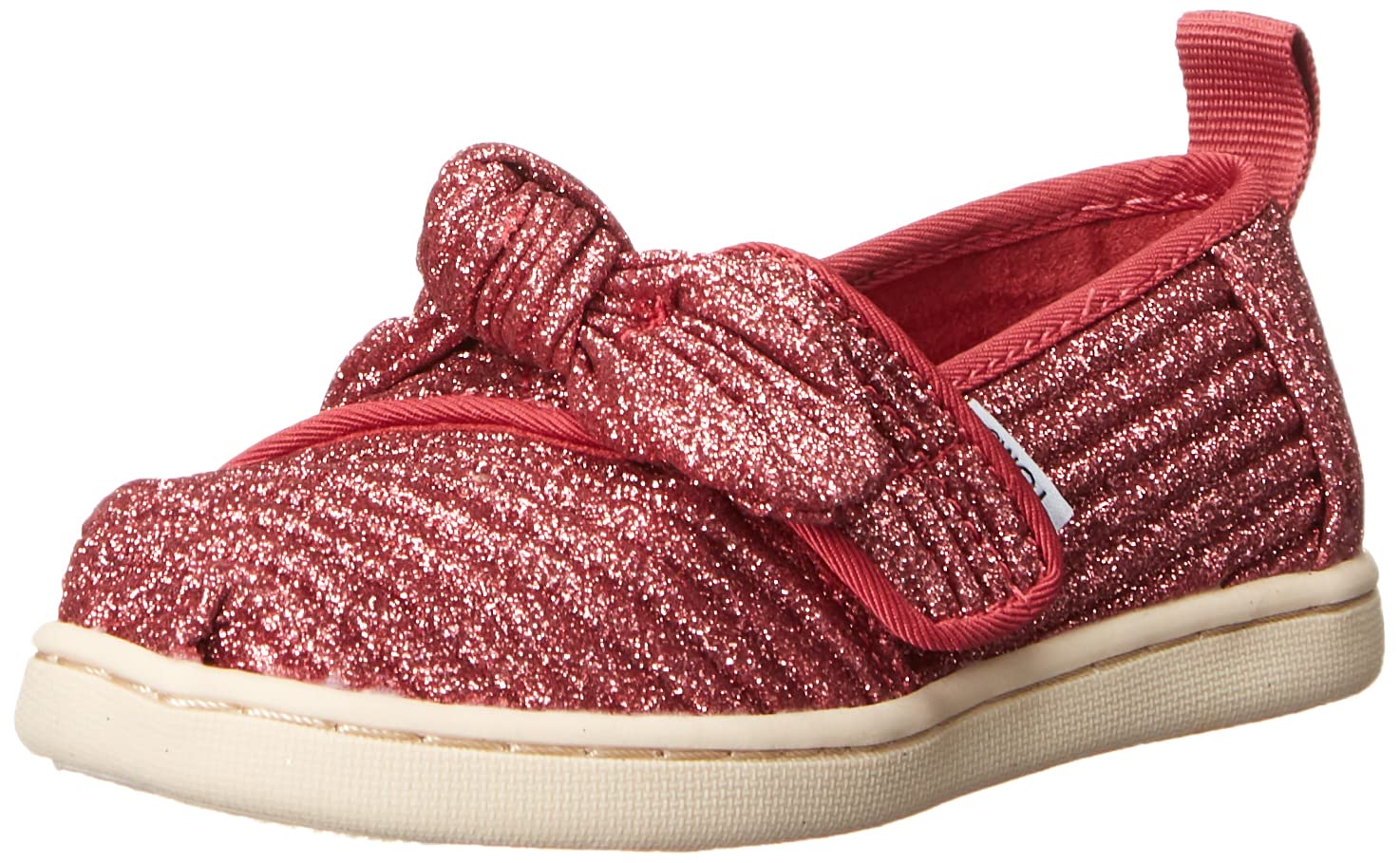 TOMS Girl's Alpargata' Loafer, Pink Rose, 4 UK Child
