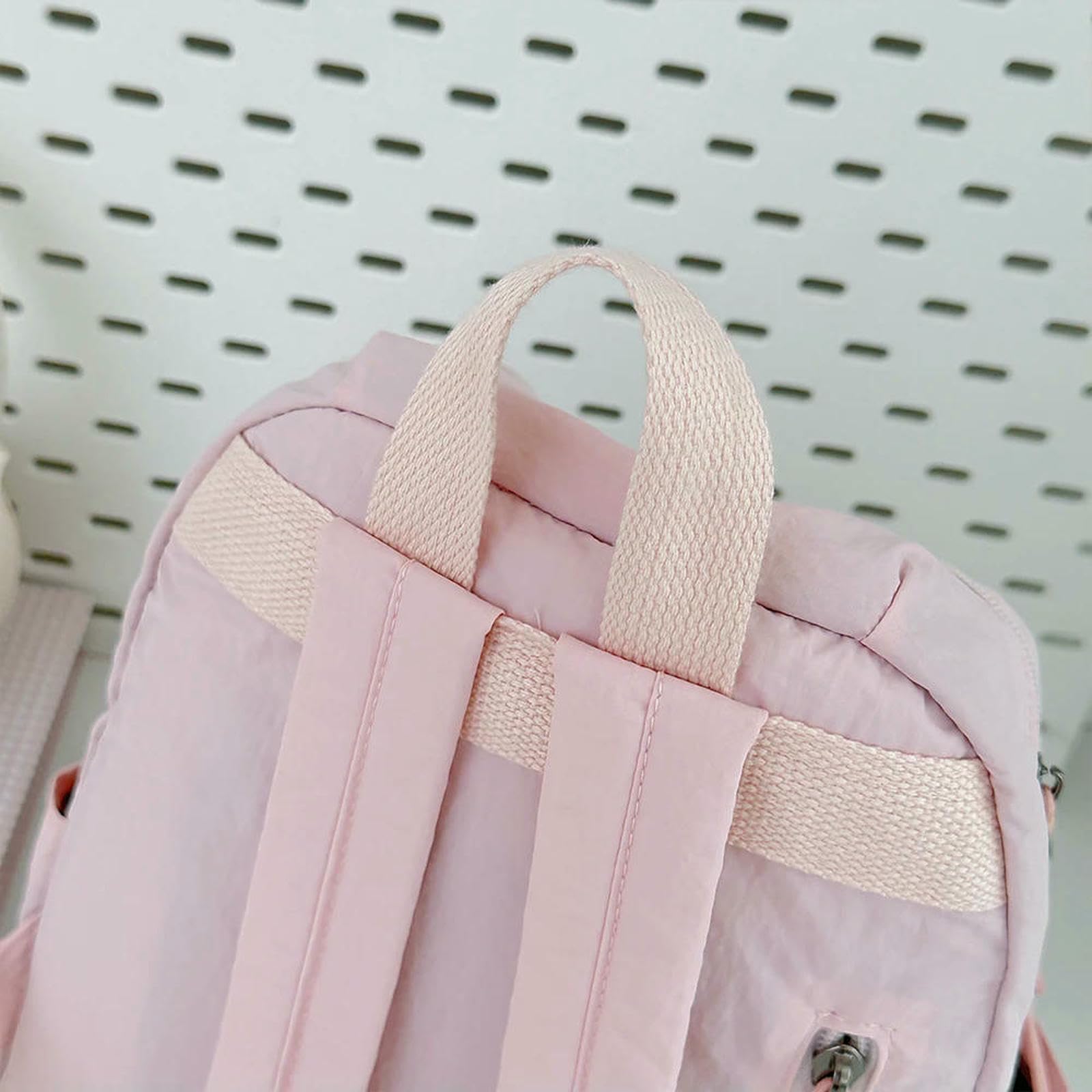 Zaino Leggero E Minimalista, Elegante Durevole da Viaggio Unisex per Escursionismo, Uomo Donna, Uso Quotidiano All'aperto-Cachi
