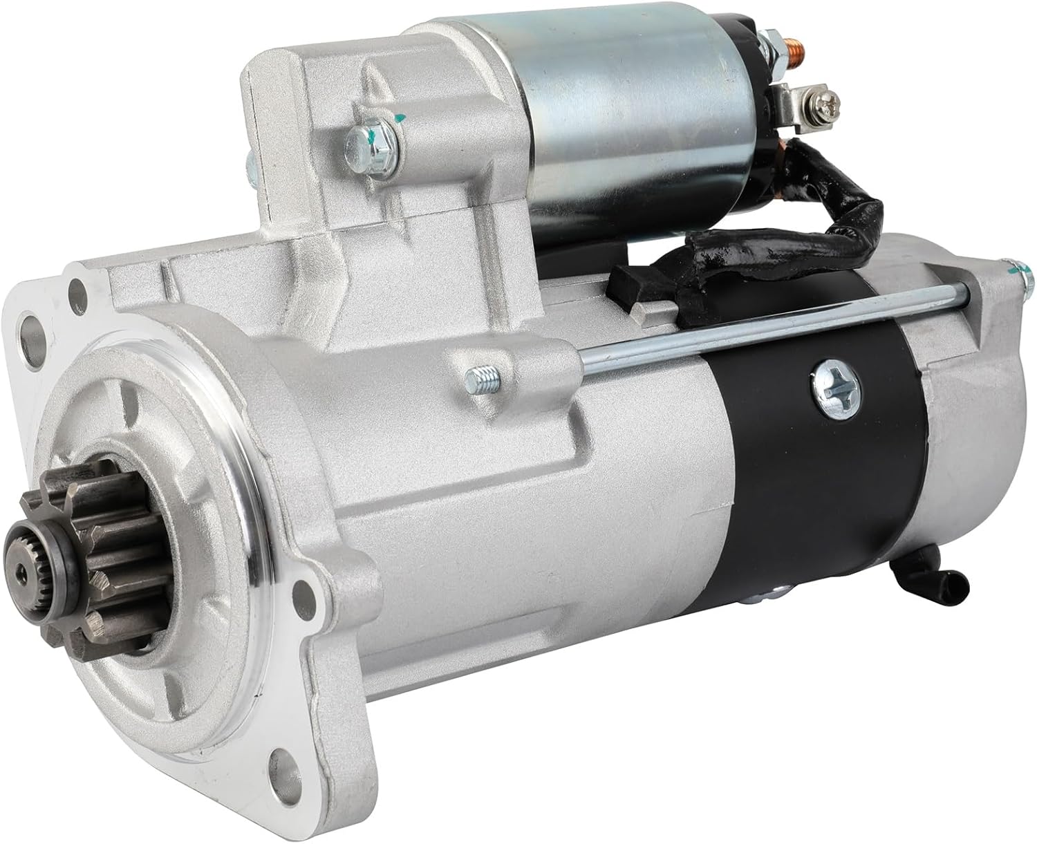 SCITOO Starter Compatible for S4S for Mitsubishi DP/FD Series 2010-2024, for Ingersoll Rand G34 2000-2006,for Sole Diesel Mini-62 1985-2012 Engine Starter Motor 18394N M008T75172 32A66-10100