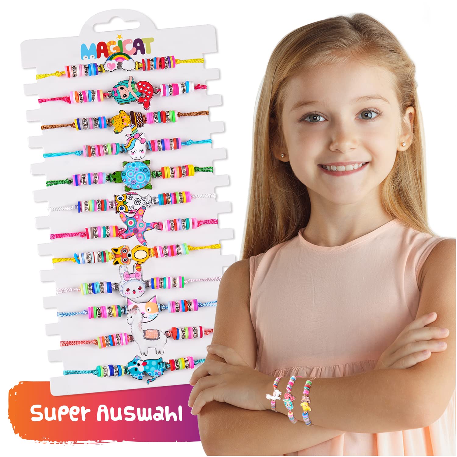 Magicat Lot de 6 bracelets licorne pour fille - Bracelet à claquer - Petit cadeau et souvenir pour anniversaire d'enfant - Petits cadeaux pour enfants - Fête licorne - Bracelets Snap Magicat Lot de 6 bracelets licorne pour fille - Bracelet à claquer - Petit cadeau et souvenir pour anniversaire d'enfant - Petits cadeaux pour enfants - Fête licorne - Bracelets Snap