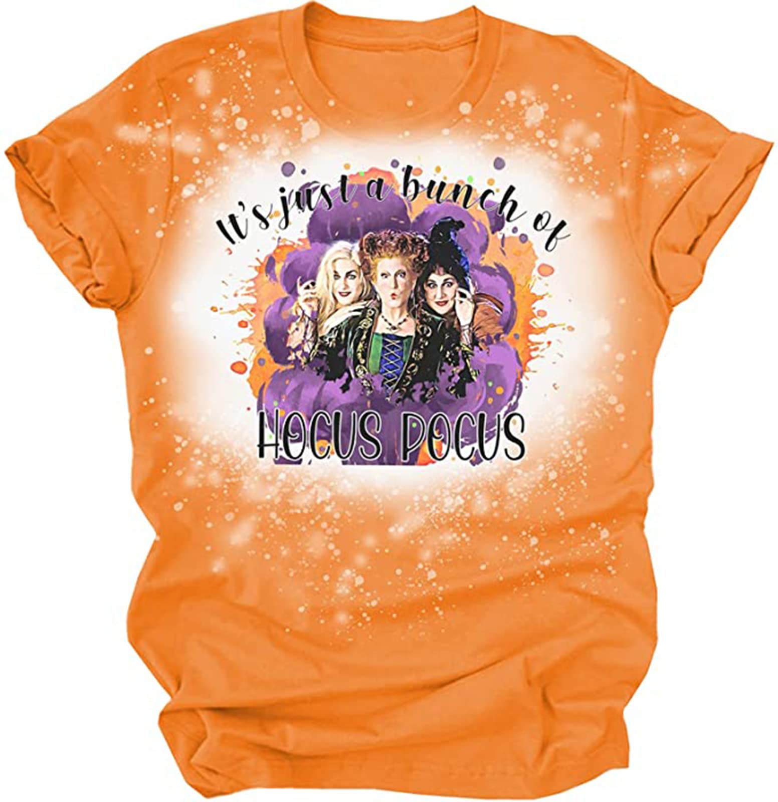 Ykomow Halloween Film Shirts voor Vrouwen Vintage Sanderson Sisters