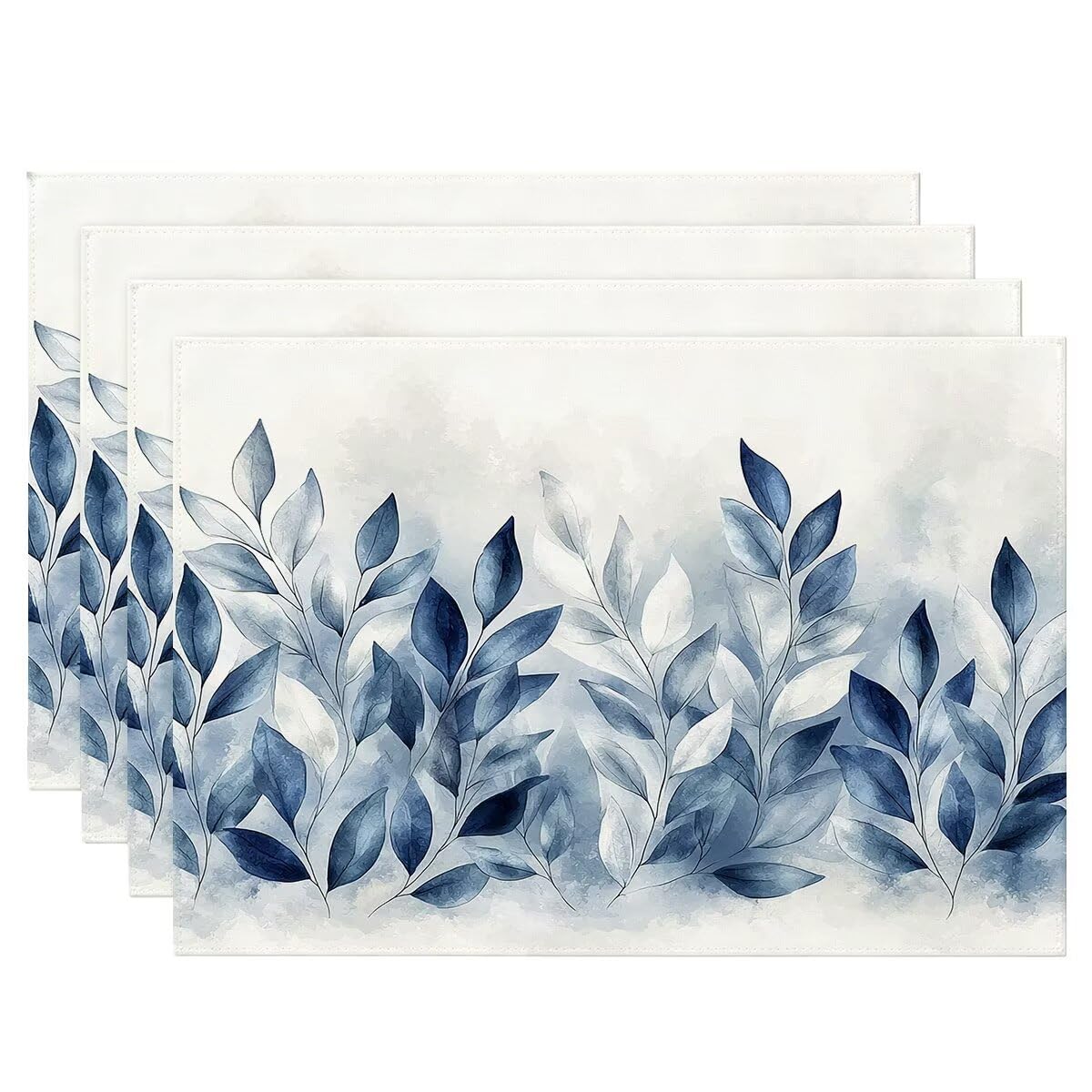 Sets de table rectangulaire pour dejeuner en terrasse et repas conviviaux en famille
