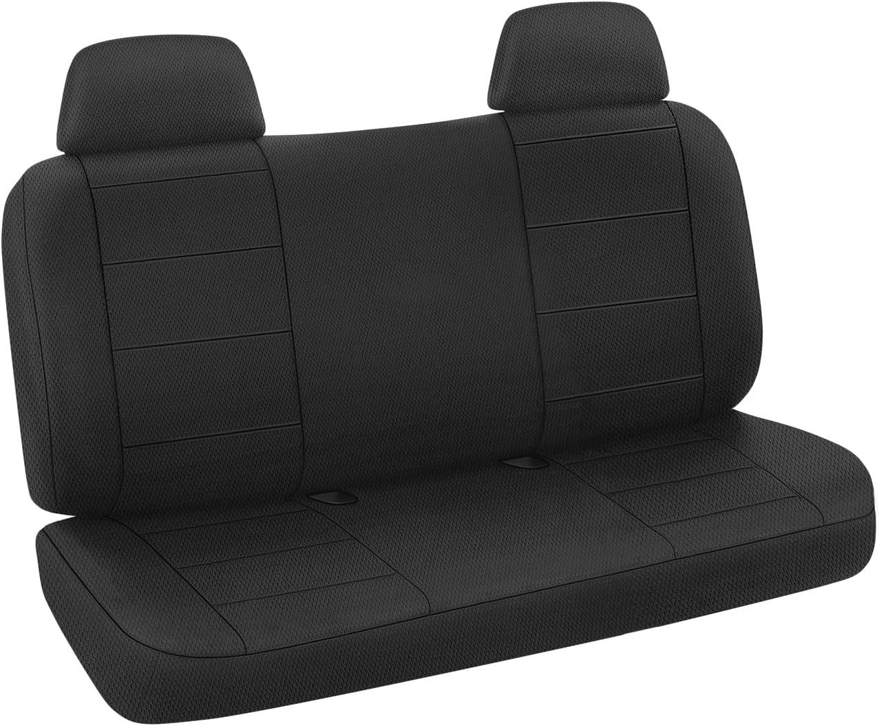 Bench Seat Covers Compatible with 1990-1998 Chevy C/K 1500, C1500 K1500 Front Solid Bench Seat with Headrests, Heavy Duty Knitted Sponge Material
