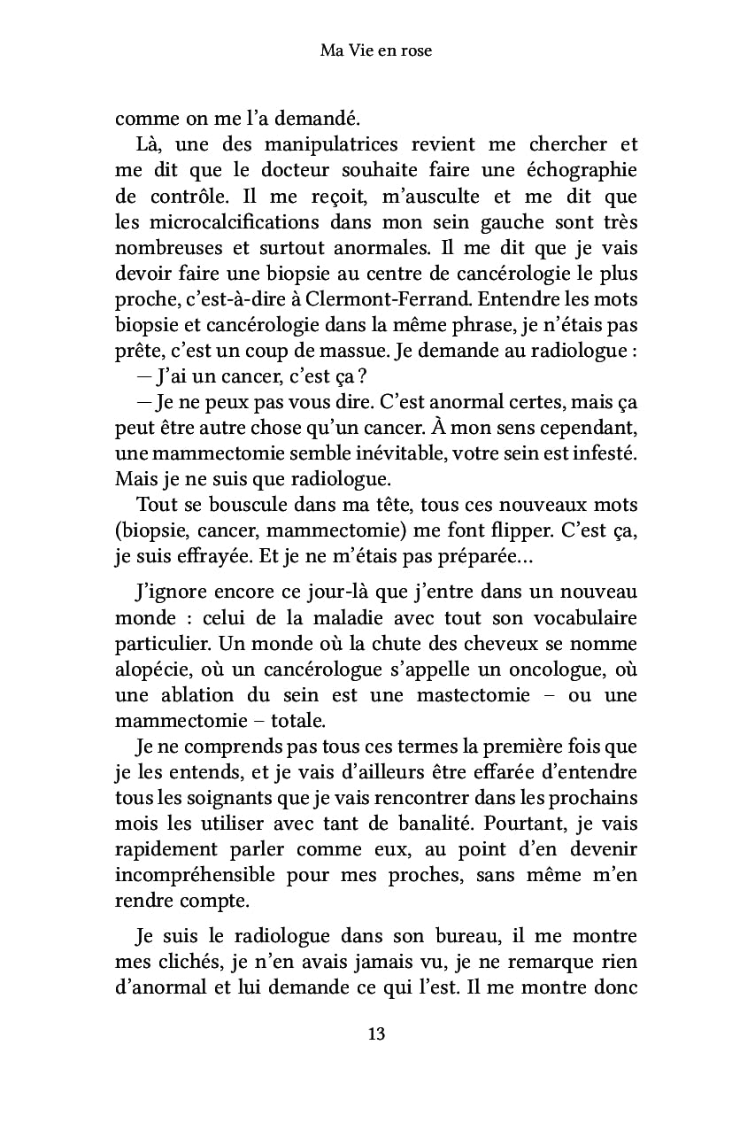Ma Vie en rose: Journal d'une cancéreuse devenue malade du coeur