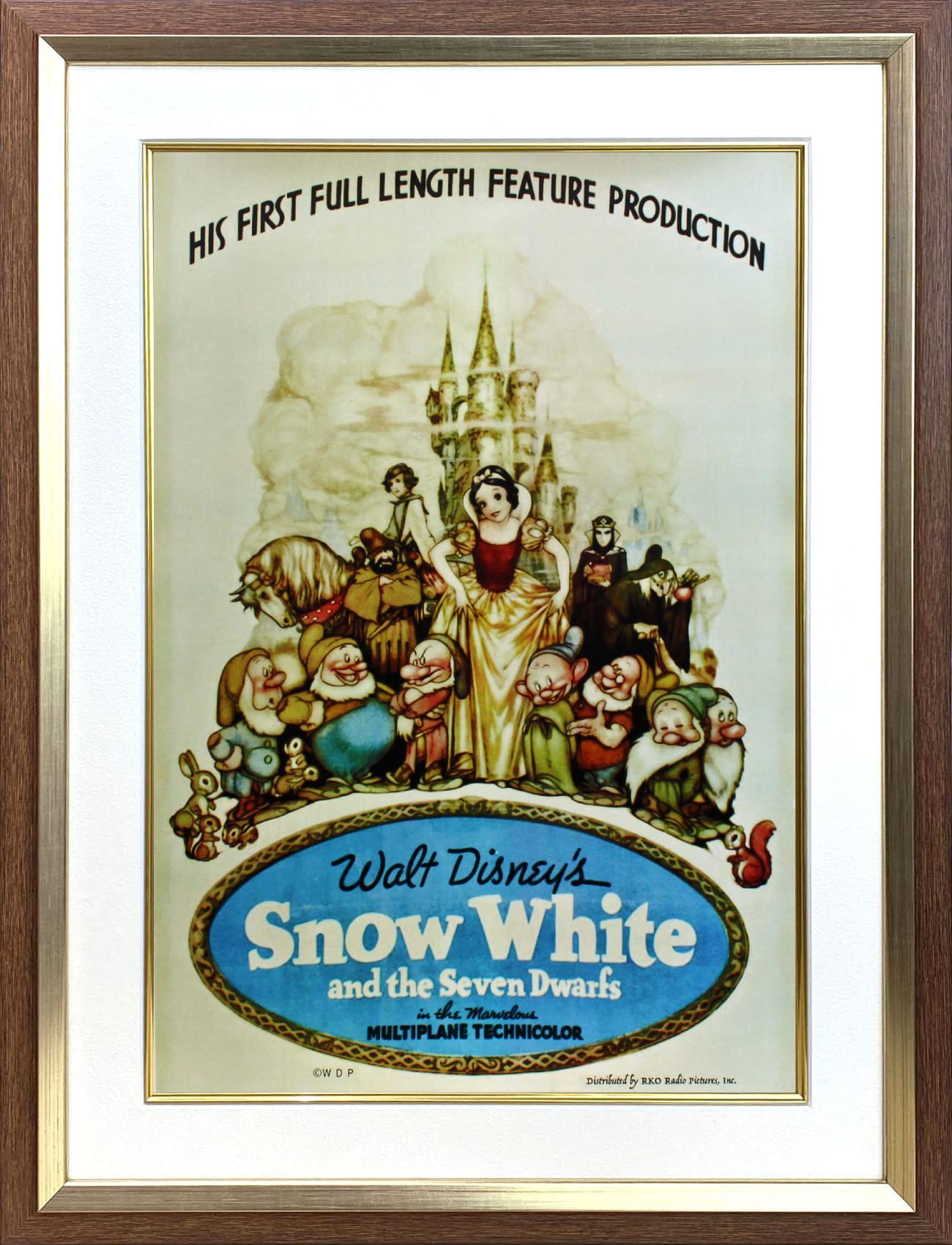 Disney Framed Prints ディズニー 絵画 タペストリー 白雪姫 Disney Framed Prints ディズニー 絵画 タペストリー 白雪姫 絵画