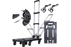 Rugged 600lbs Folding Platform Hand Truck