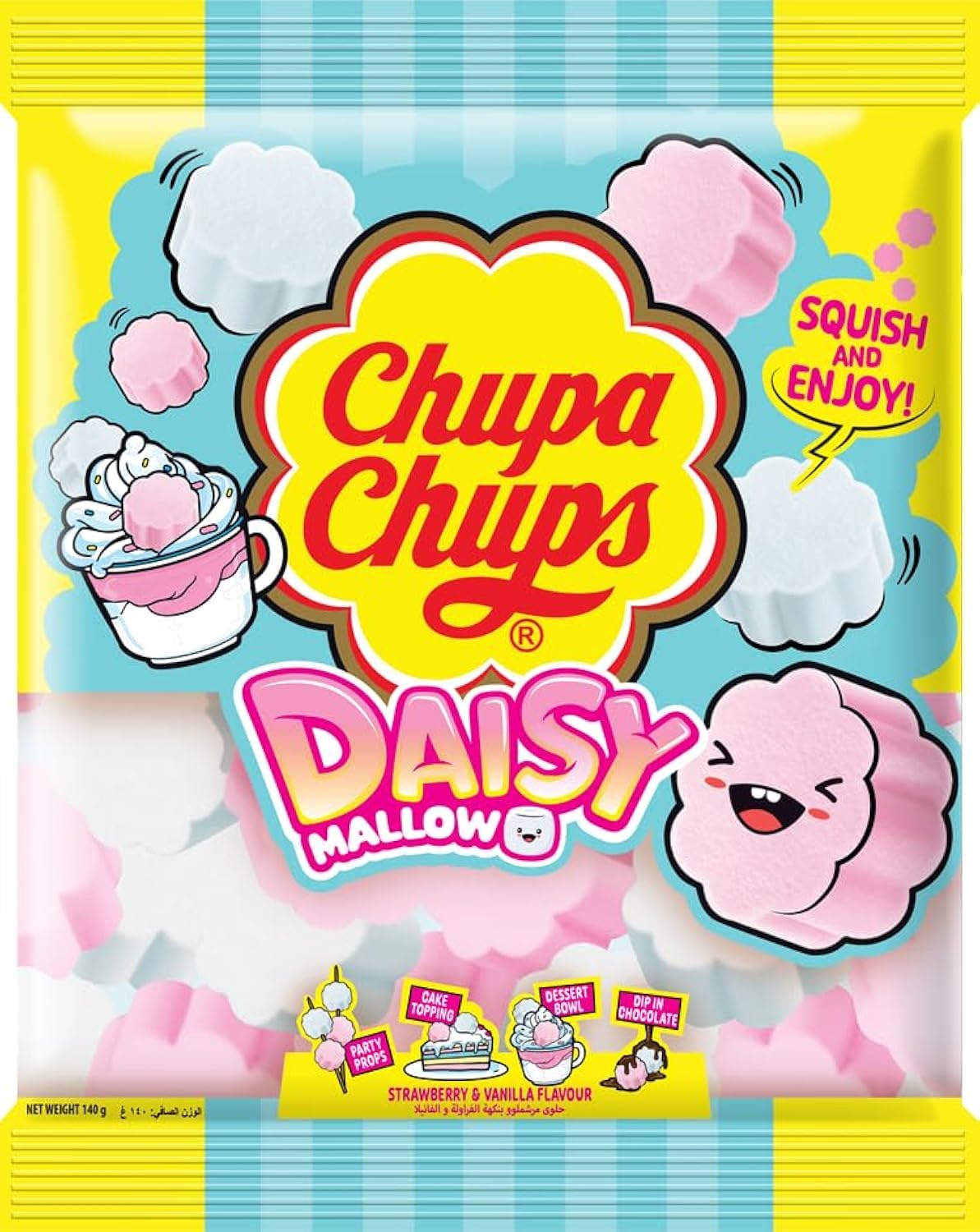 Marshmallow Strawberry & Vanilla Flavor 280g