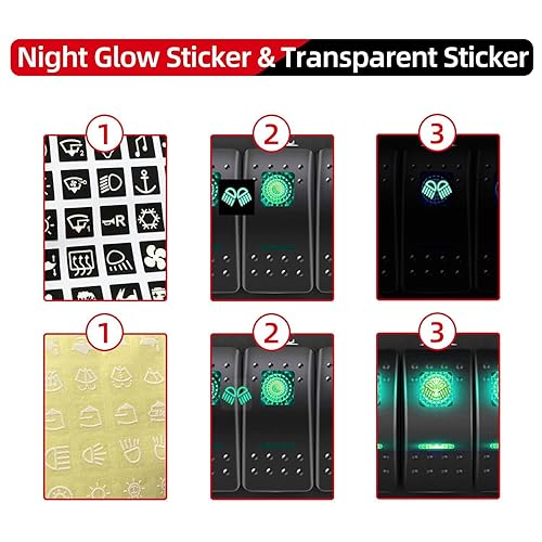 Miniatura 4 de Panel FXC impermeable, con ranura de doble puerto USB, fusibles de 4.2A, visualización digital de voltaje, toma de encendedor y 4, 6 u 8 tipos de