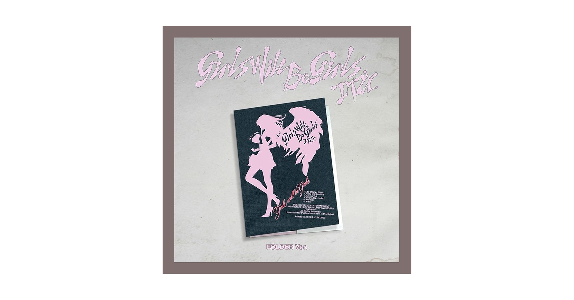 itzy gwbg アルバム cd 新品未開封 10種セット ITZY 10th Mini Album “Girls Will Be Girls” [Import Edition