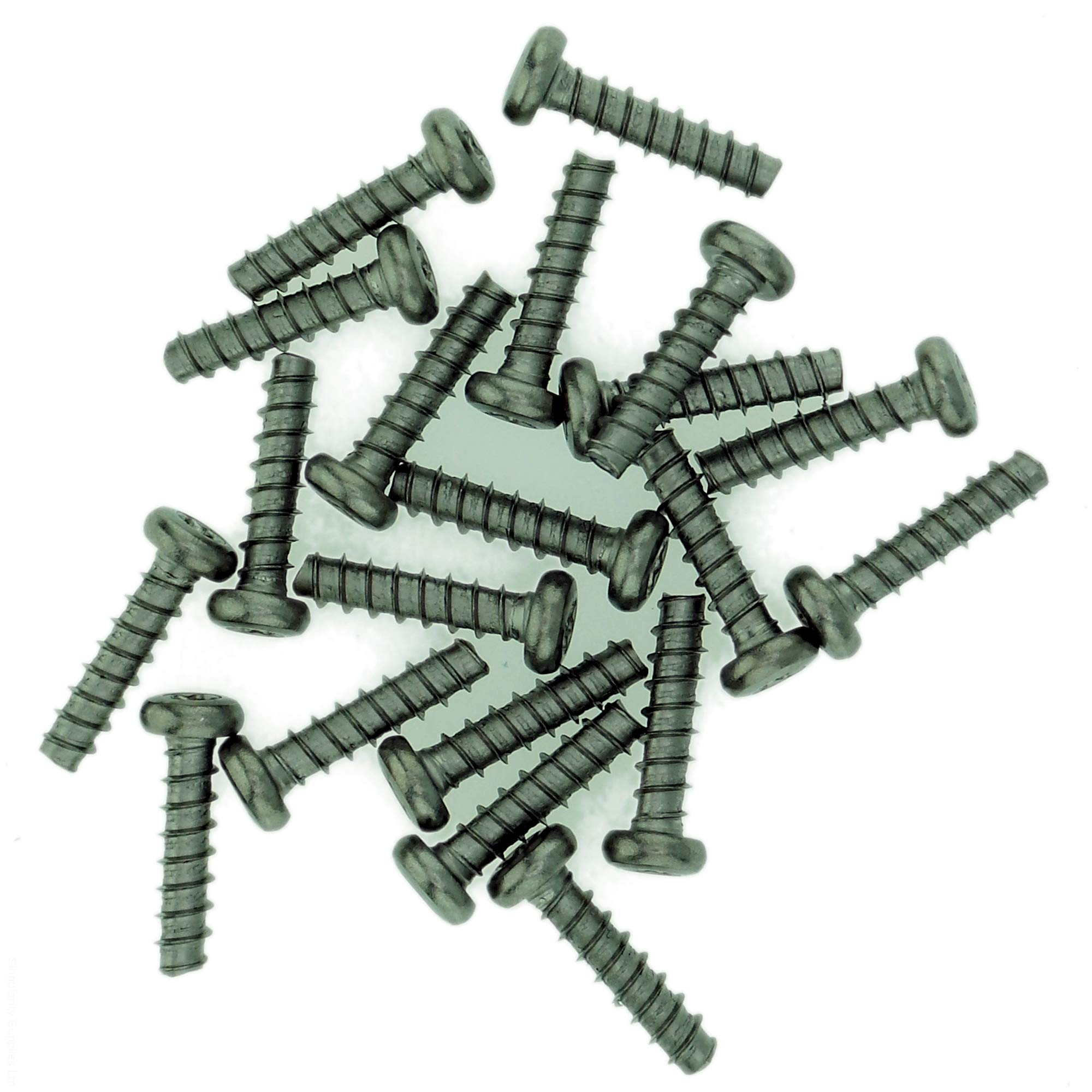 Singularity Supplies D4 (4Mm X 16Mm) Tx Pan Screws For Plastic (Trilobular) - Stainless Steel (A2) (Pack Of 20)