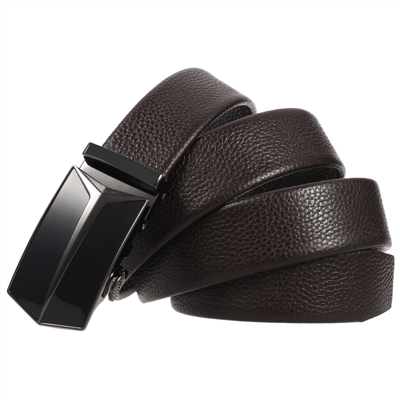 Amazon.co.jp: DISATI メンズベルト, メンズベルトレザー調節可能ラッチ合金レトロレザーウエストストラップクラシックメンシュアカジュアルオールマッチスリムクオリティレザー  オールマッチ (Color : E Black, Size : Length 110cm-130cm) : ファッション