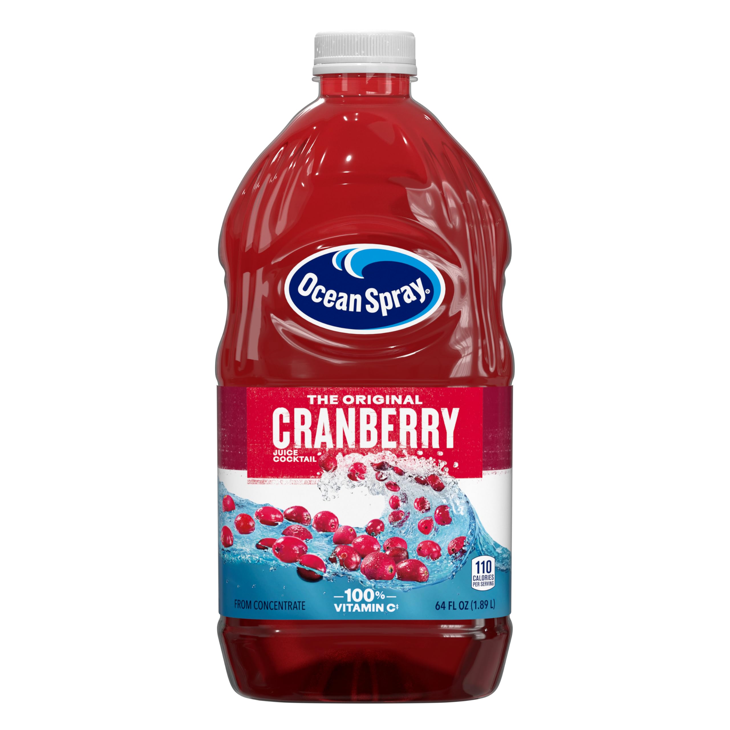 Ocean Spray Cranberry Juice Cocktail, 64 Ounce Bottle