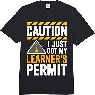Cool New Driver Design for Men Women Kids First Time Drivers Comfort Colors Adult Heavyweight T-Shirt