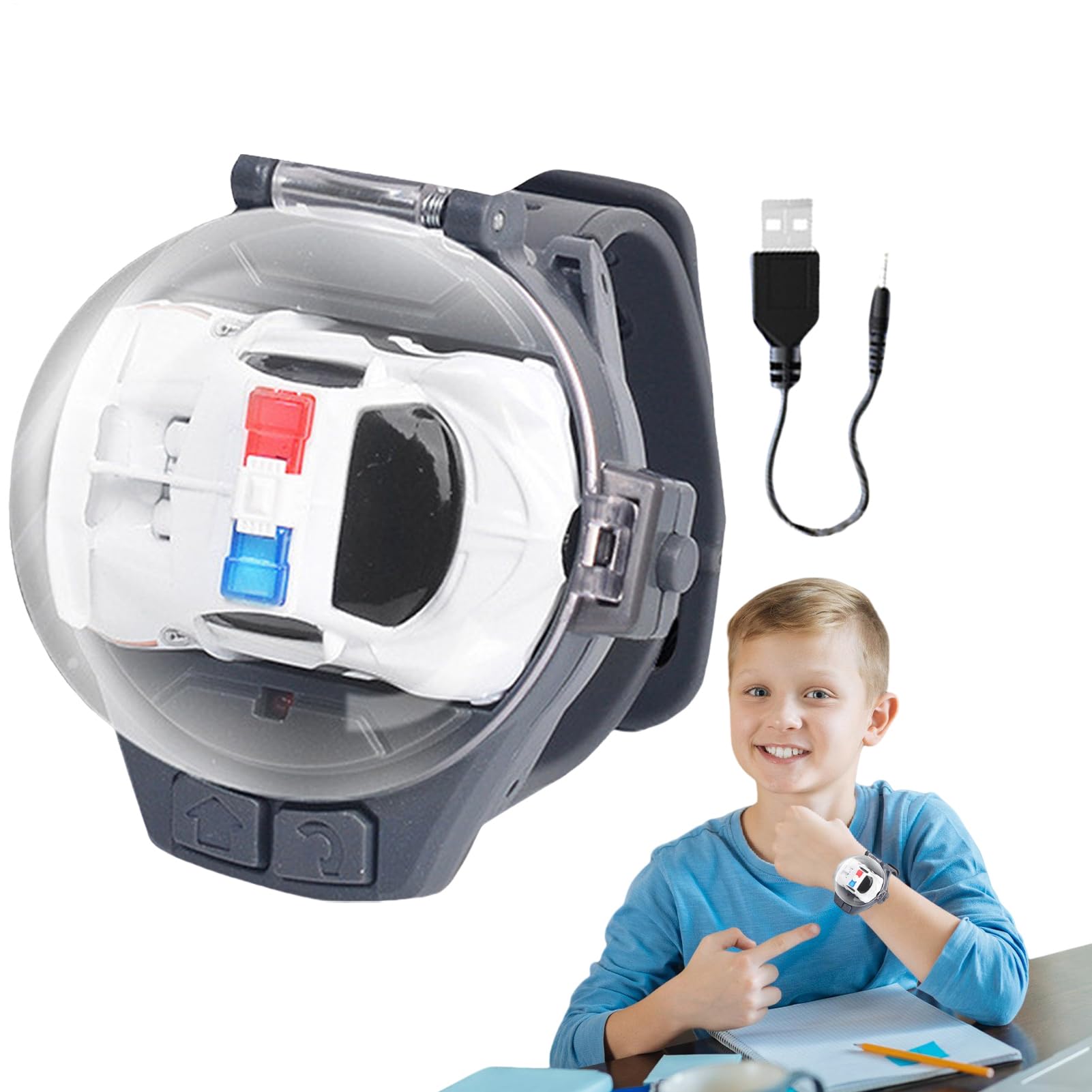Remote Control Watch Car Toy | Todddler Vehicle Toys - 2.4 GHZ Watch Wrist Car Toy For Children, Long Distance Remote Controlled Vehicle Toys