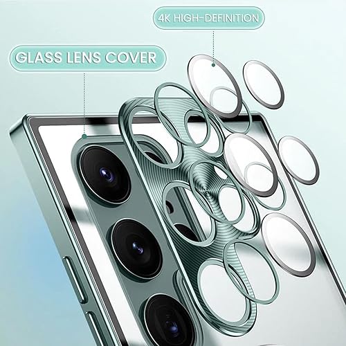 Miniatura 4 de Streamer - Carcasa magnética de metal ultrafina para Samsung S21S22S23 (S23 x 1 unidad, plateado)