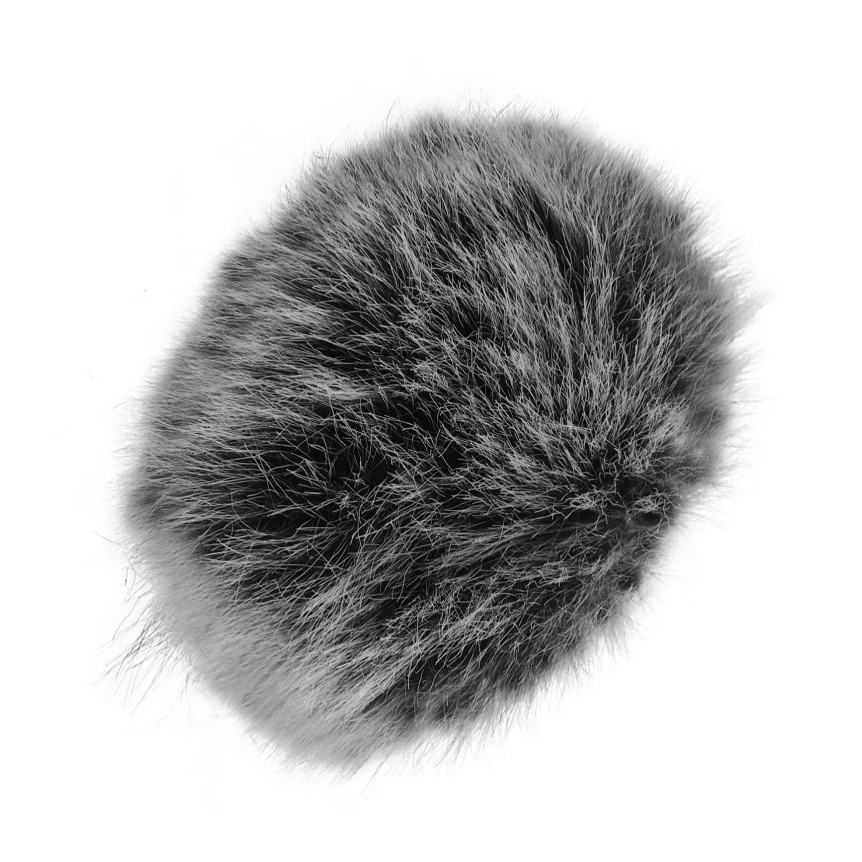 Windproof Furry Microphone Windscreen Cover Protective Ktv Singing Accessory Artificial Fur Muff