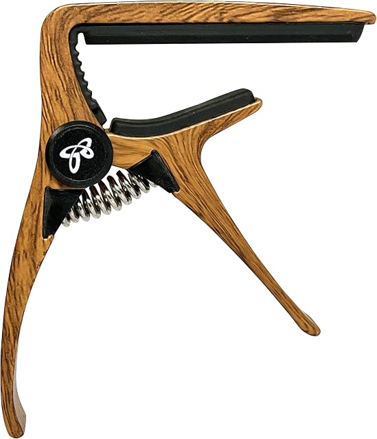 Sondery Guitar Capo for Classical Guitars, Ultra Light Clamp for Nylon Strings Straight Fingerboard Guitars