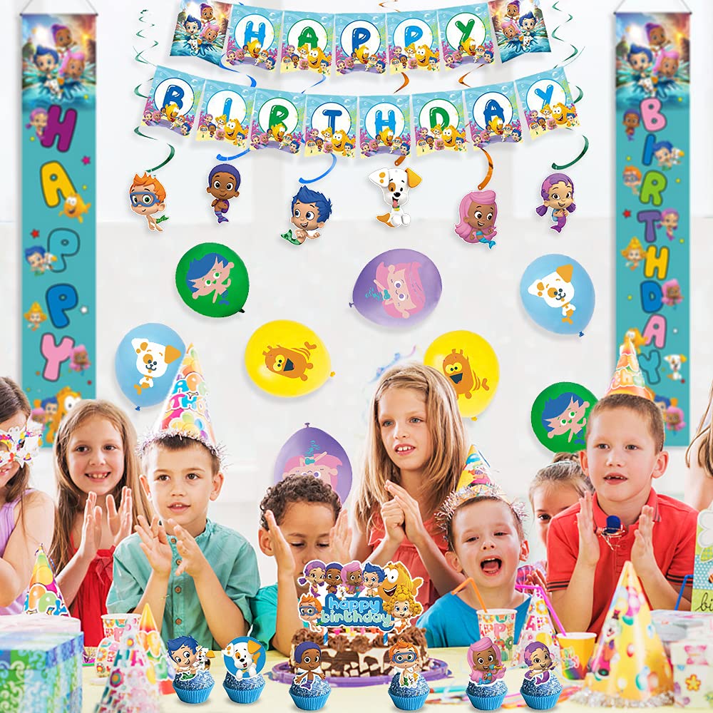 Bubble Guppies Birthday Party Supplies Bubble Guppies Party Decorations ...