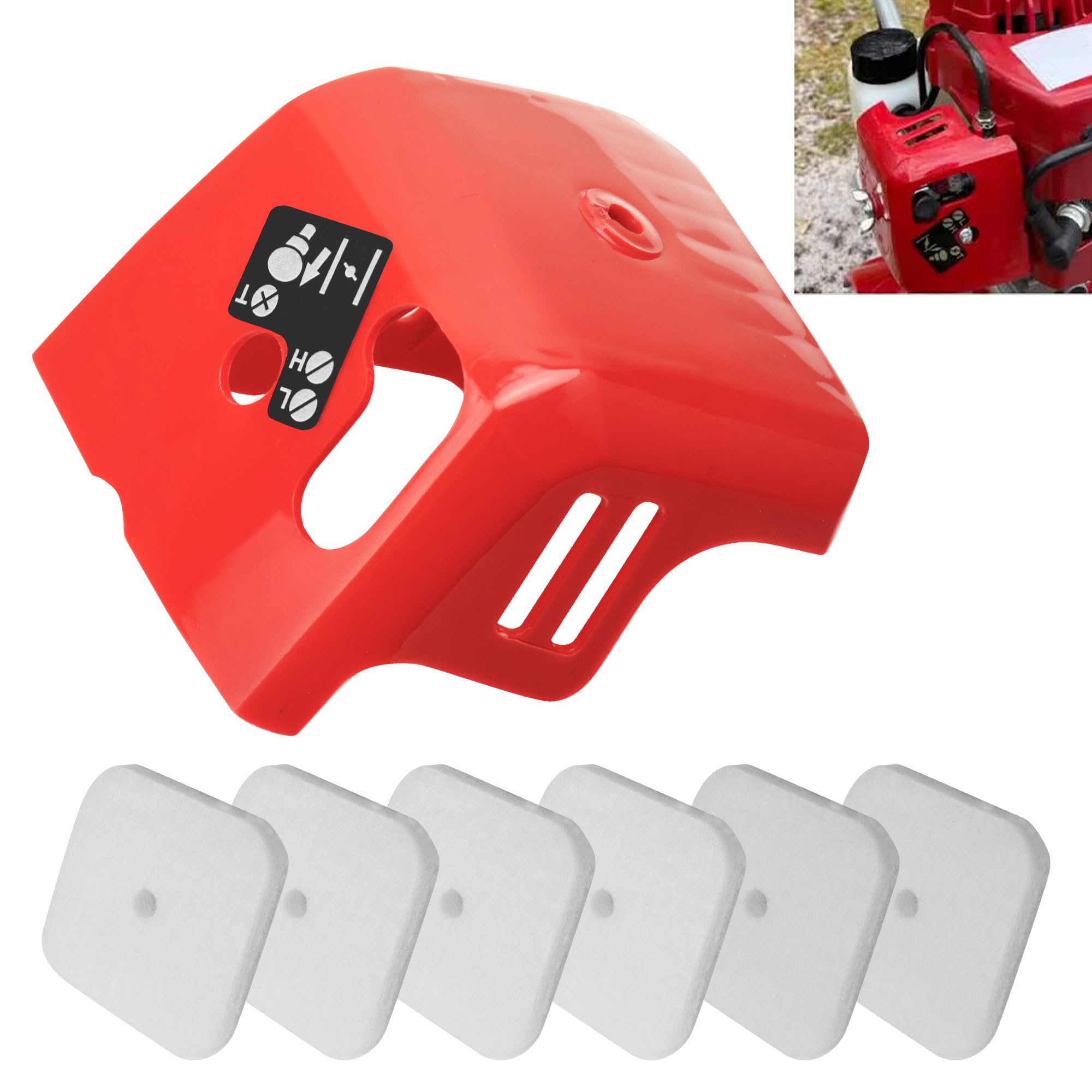 Amazon.com : 13032611522 Air Filter Cover Compatible with Mantis