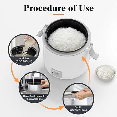 Mini Cuiseur à Riz Macook MCUS-81271 – Occasion, Fonctionne Très Bien, Avec Boîte