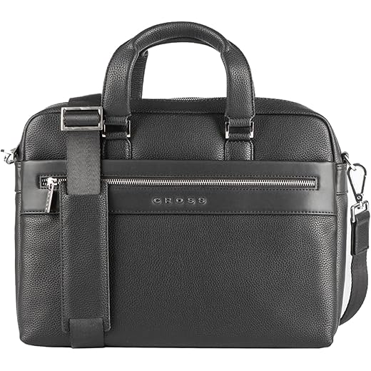 Nueva FV Mens Slim Briefcase Black