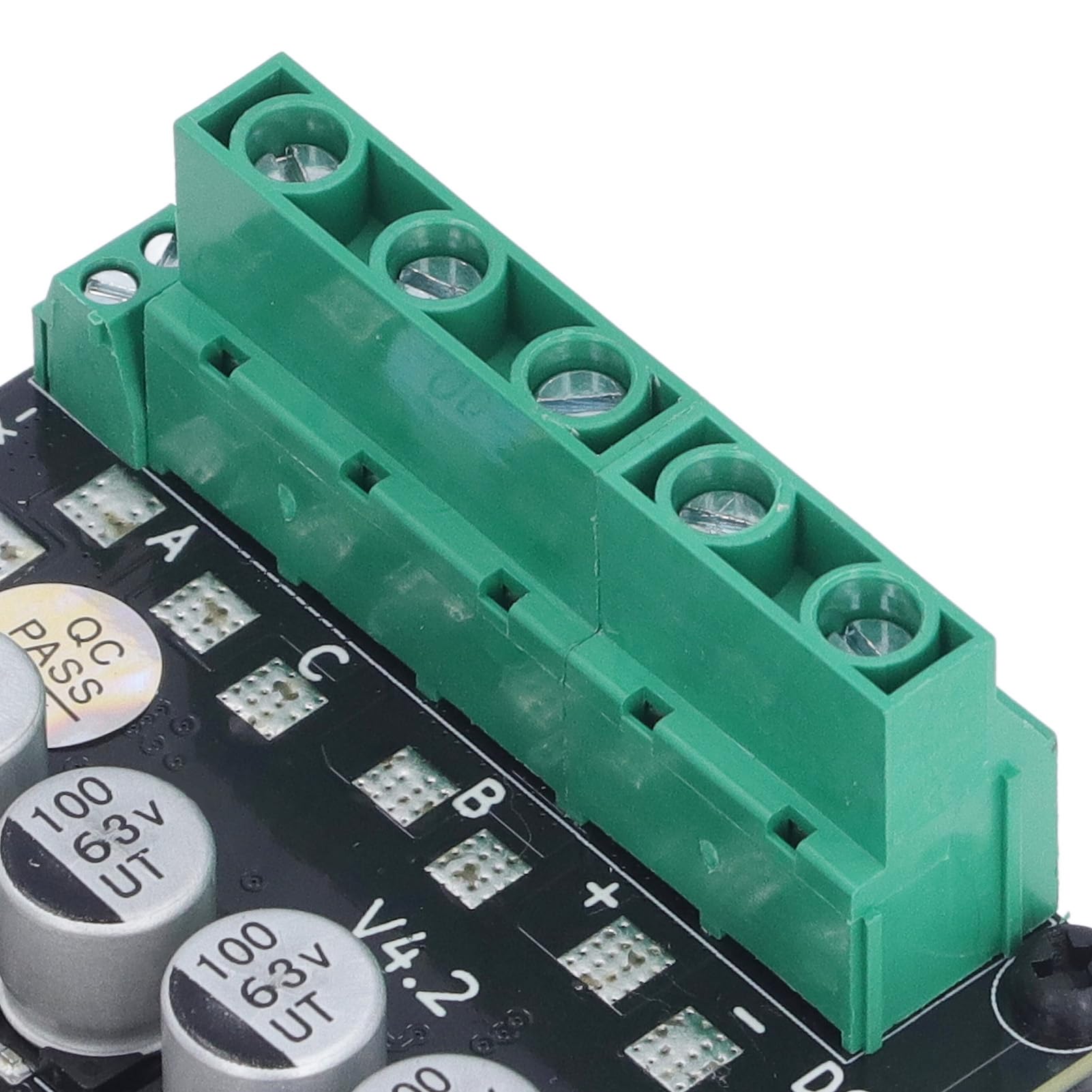 Yctze ODESC V4.2 Single Drive High T Brushl Servomotor Controller für FOC BLDC 8-56V 20A, Kompatibel mit Odrivetool, Motortreiberplatine
