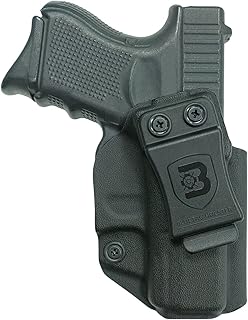 B Bluetac IWB Holster Fits Glock 26/27/28/33, Works with Various Optics Sight - B