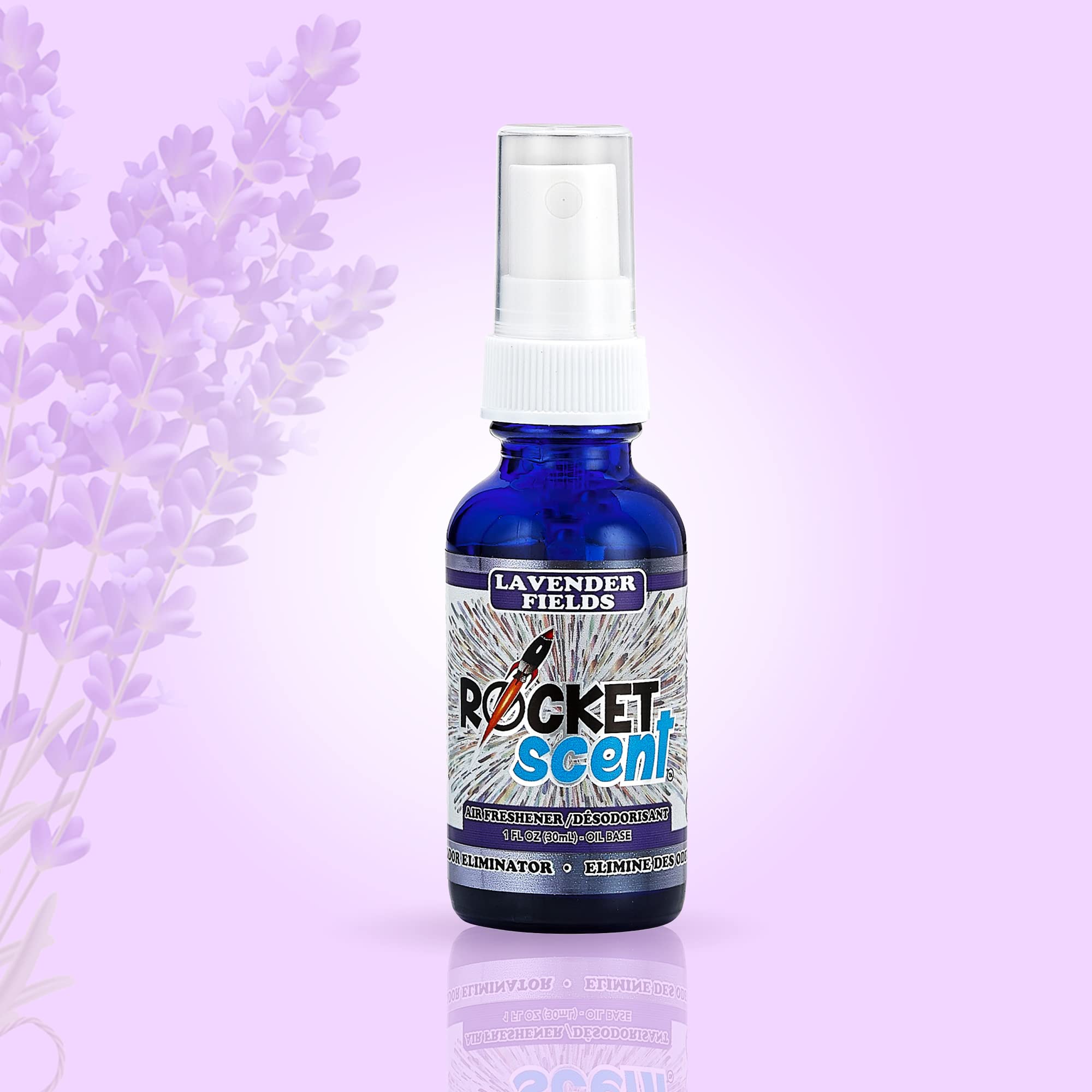 Rocket Scent Odświeżacze powietrza olejowego + eliminator zapachu i dymu + dezodorant do domu, samochodu, biura, łazienki (ostre zapachy)