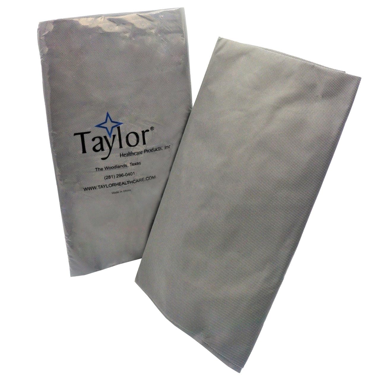 SureFit™ Fluid Resistant Fitted Stretcher Sheet (Grey/300lbs) - Case of 50