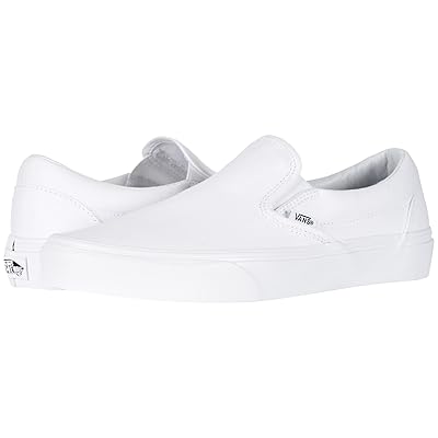 Vans Classic Slip On Shoes True White (Canvas)