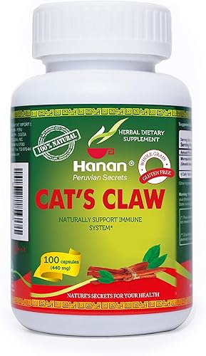 Miniatura 7 de Hanan Uña de Gato Uña de Gato  100 cápsulas  Ayuda naturalmente a apoyar el sistema inmunológico saludable
